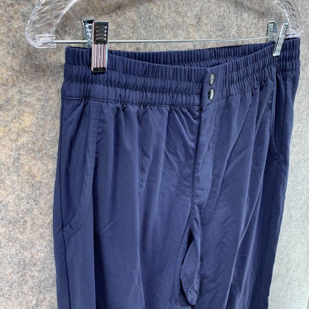 Nike Sweatpants Men's Medium Adult Casual Blue Joggers Outdoors Pockets - Picture 2 of 11